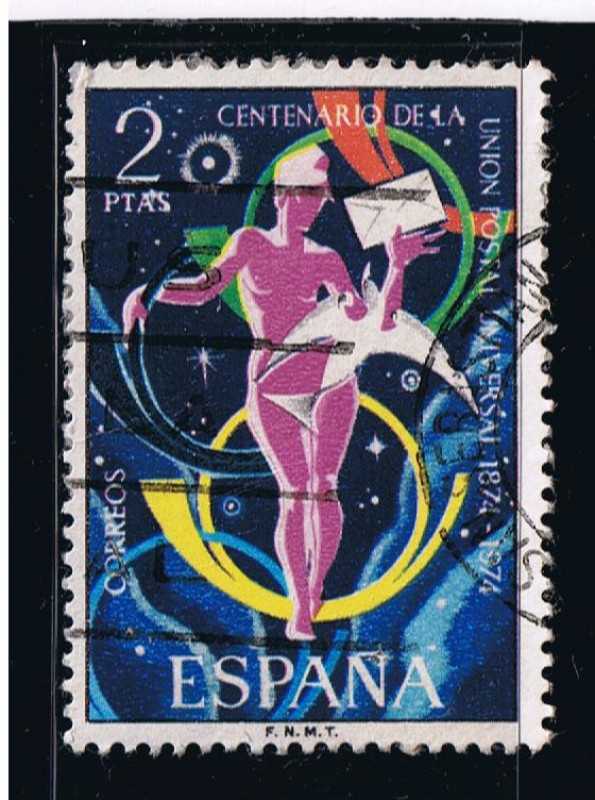 Edifil  2211   Centenario de la Unión Postal Universal.  