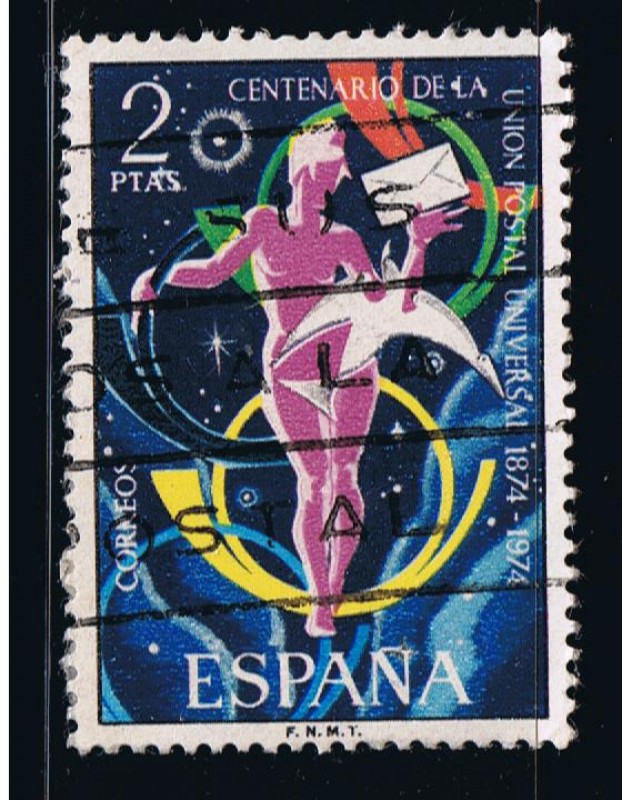 Edifil  2211   Centenario de la Unión Postal Universal.  