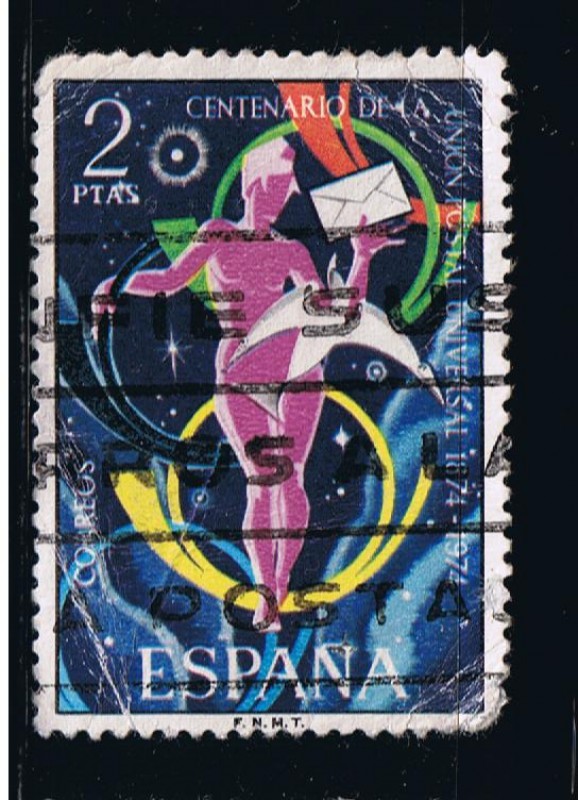 Edifil  2211   Centenario de la Unión Postal Universal.  