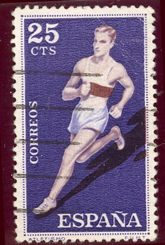 1960 Deportes. Atletismo - Edifil:1306