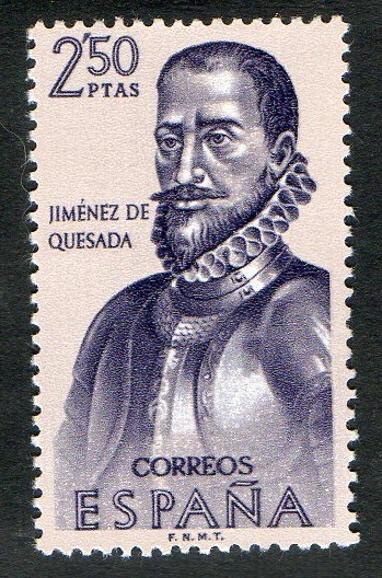 1459-  Forjadores de América. Gonzalo Jiménez de Quesada.