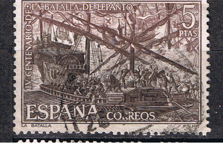 Edifil  2056  IV Cente. de la Batalla de Lepanto.  