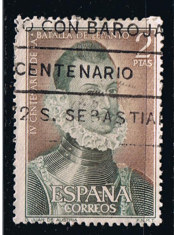 Edifil  2055  IV Cente. de la Batalla de Lepanto.  