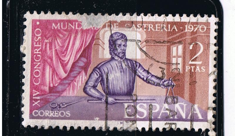 Edifil  1988  XIV Congreso Mundial de Sastrería.  