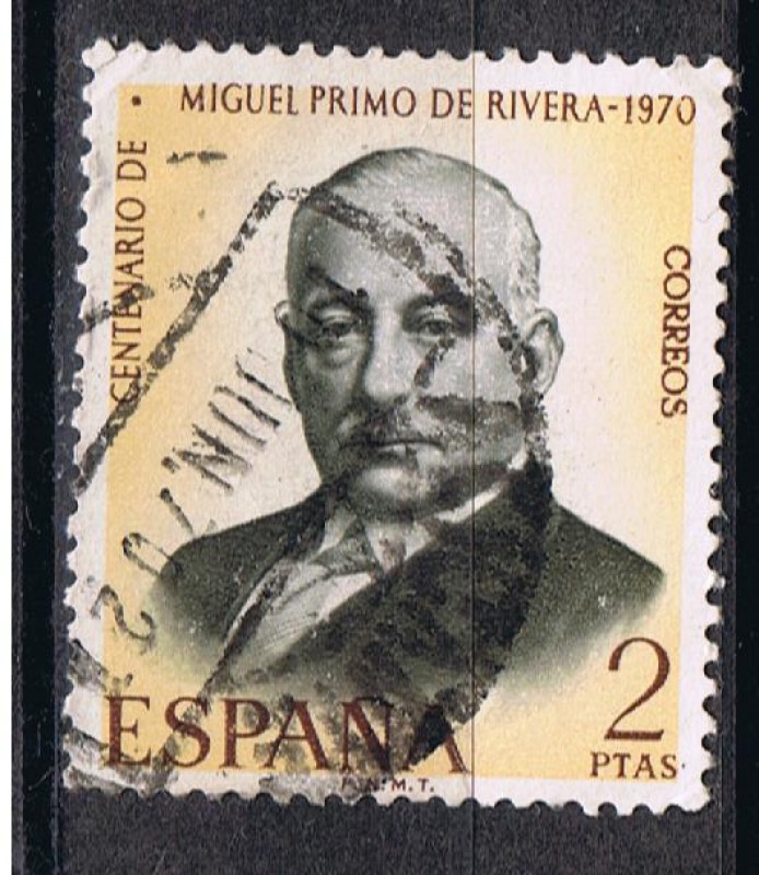 Edifil  1976  Centenario del nacimiento de Miguel Primo de Rivera.  