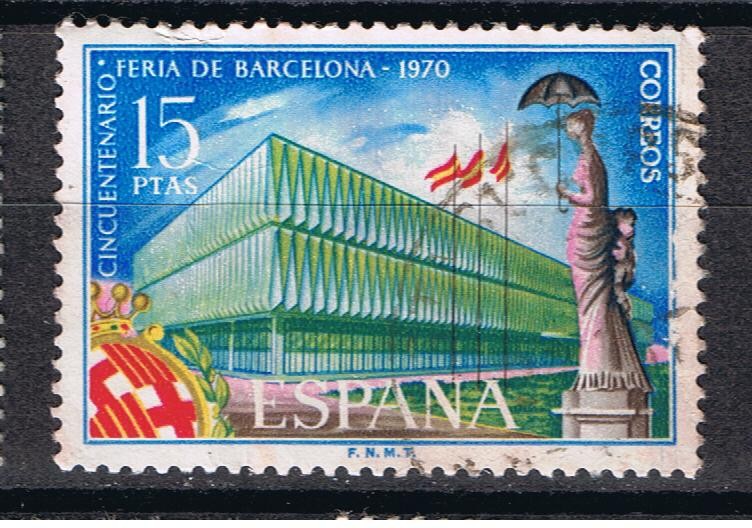 Edifil  1975  Cincuentenario de la Feria de Barcelona.  ·Palacio del Cincuentenario. 