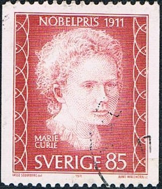 LAUREADOS CON EL PREMIO NOBEL EN 1911. Y&T Nº 715