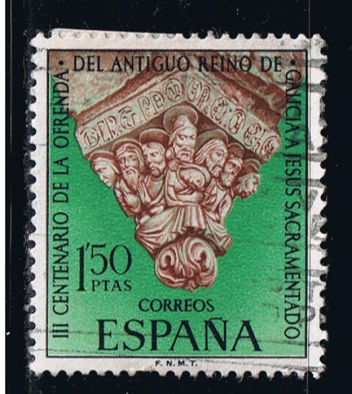 Edifil  1926  III Cent. de la ofrenda del antiguo reino de Galicia a Jesús Sacramentado.  