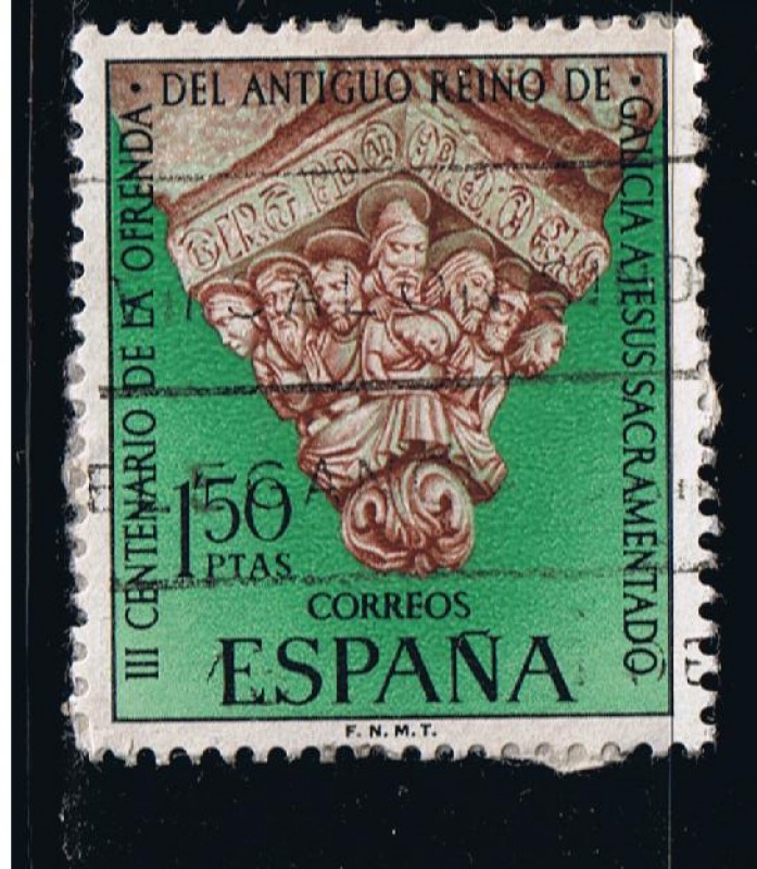 Edifil  1926  III Cent. de la ofrenda del antiguo reino de Galicia a Jesús Sacramentado.  