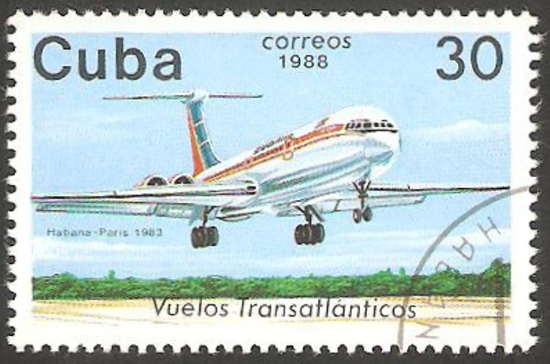 2853 - Vuelo Transatlantico, Habana Paris