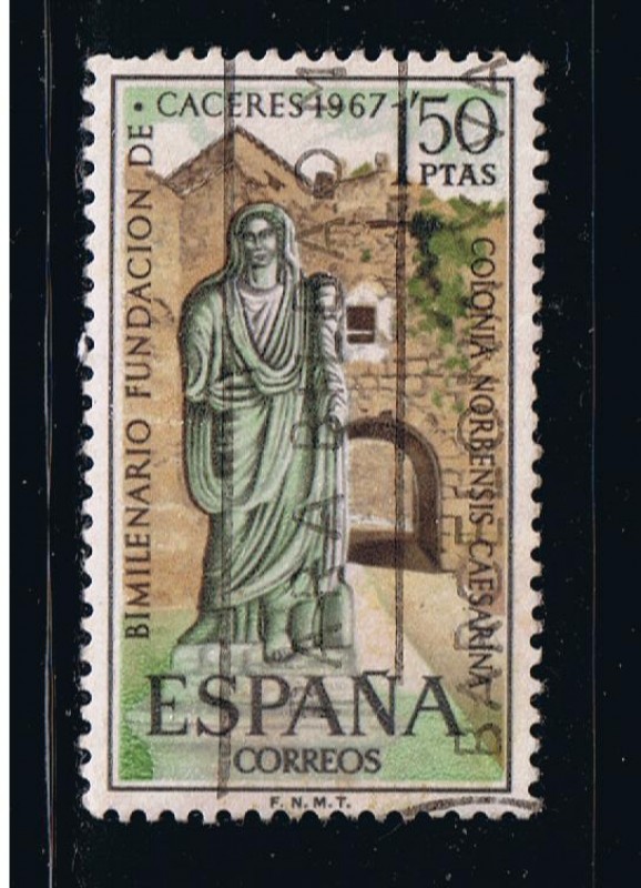 Edifil  1827   Bimilenario de la fundación de Cáceres.  