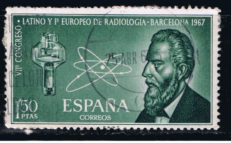 Edifil  1790  VIII Congreso Latino y I Euro-pero de Radiología en Barcelona.  