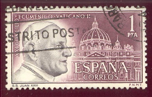 1962 Concilio Ecumenico Vaticano II - Edifil:1480