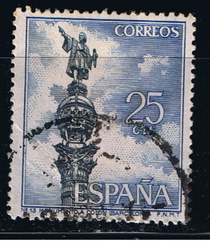 Edifil  1643  Serie Turística.  