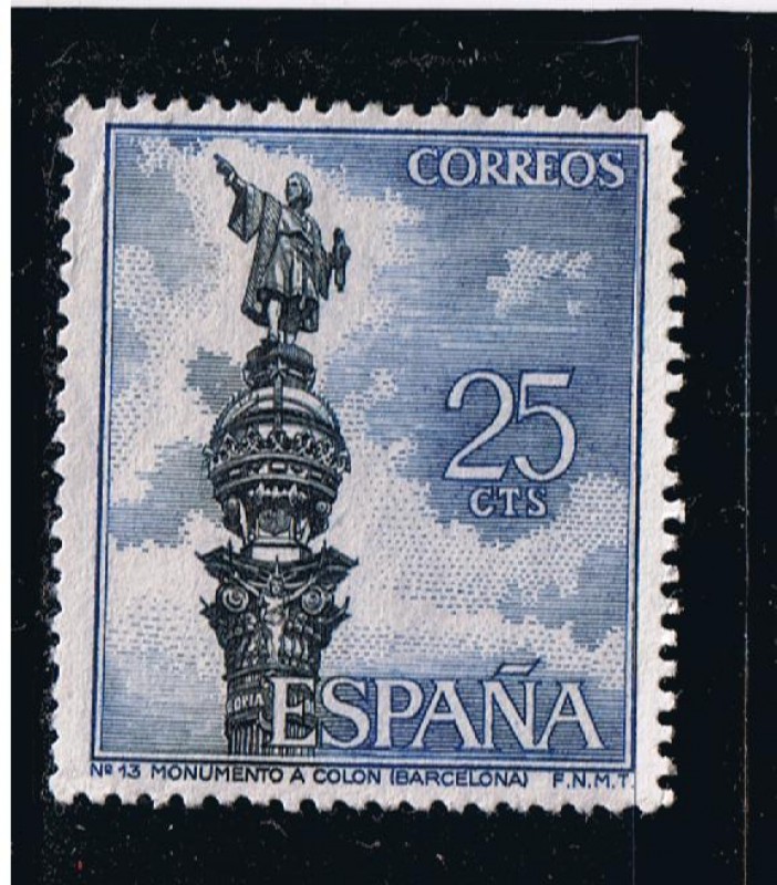 Edifil  1643  Serie Turística.  