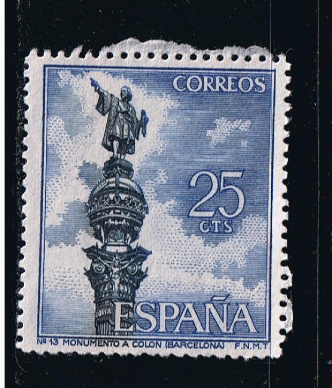 Edifil  1643  Serie Turística.  