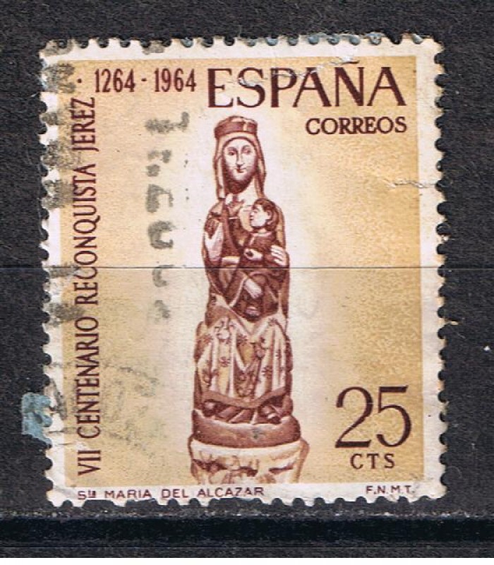 Edifil  1615  VII cente. de la Reconquista de Jerez. Virgen del Alcázar.  