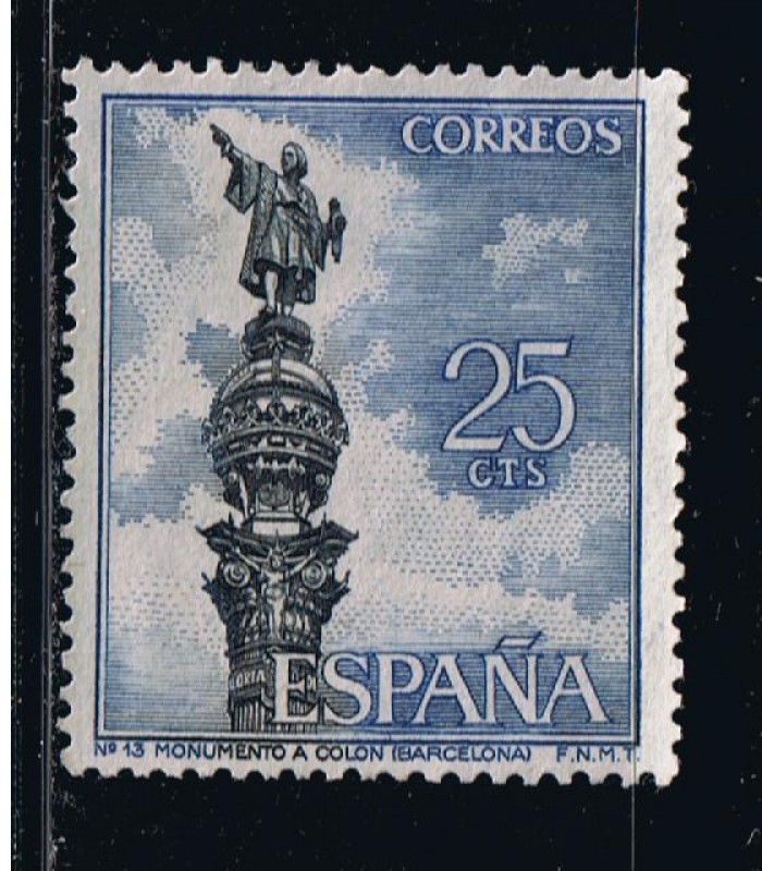 Edifil  1643  Serie Turística.  