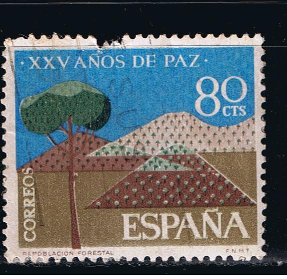 Edifil  1581  XXV años de Paz Española. 