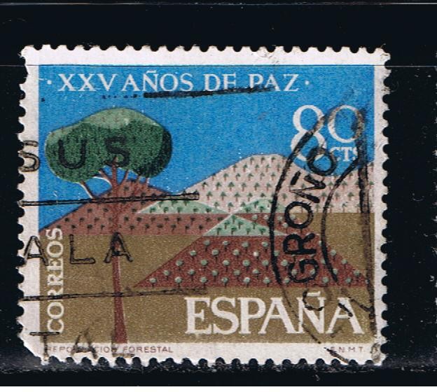 Edifil  1581  XXV años de Paz Española. 