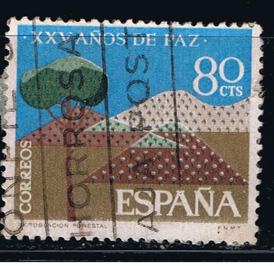 Edifil  1581  XXV años de Paz Española. 