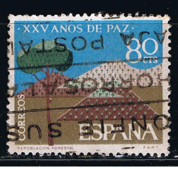 Edifil  1581  XXV años de Paz Española. 