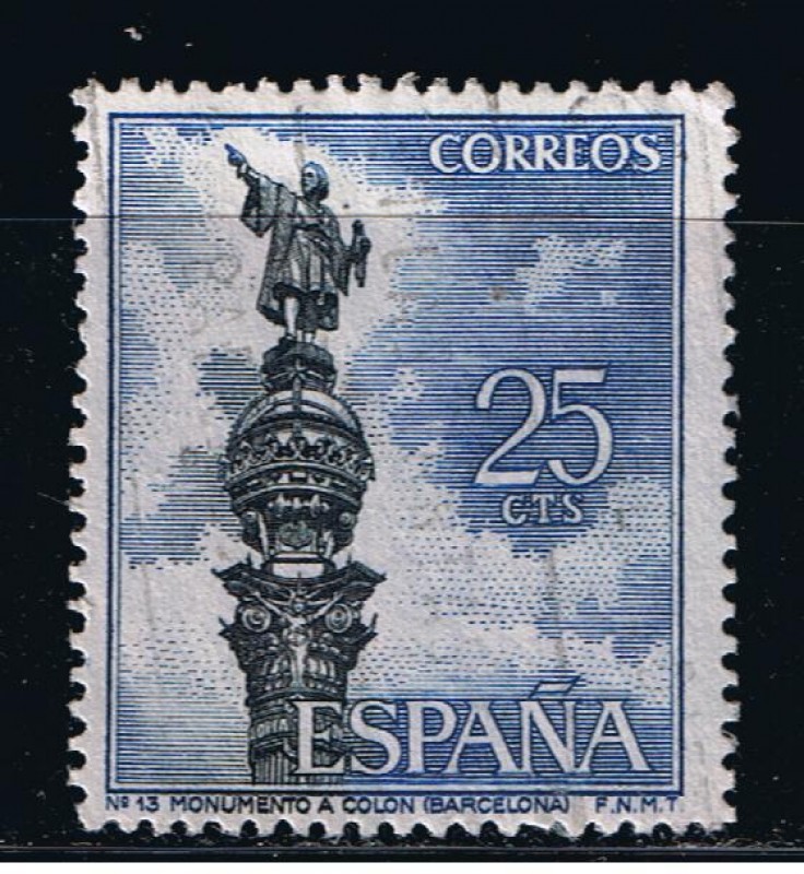 Edifil  1643  Serie Turística.  