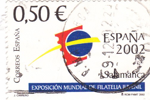 Exposición mundial de filatelia Salamanca 2002   (B)