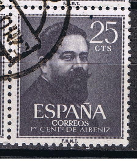 Edifil  1320  I cente. del nacimiento  de Isaac Albéniz.  