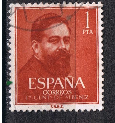 Edifil  1321  I cente. del nacimiento  de Isaac Albéniz.  