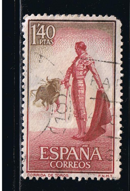 Edifil  1262  Fiesta Nacional: Tauromaquia. 