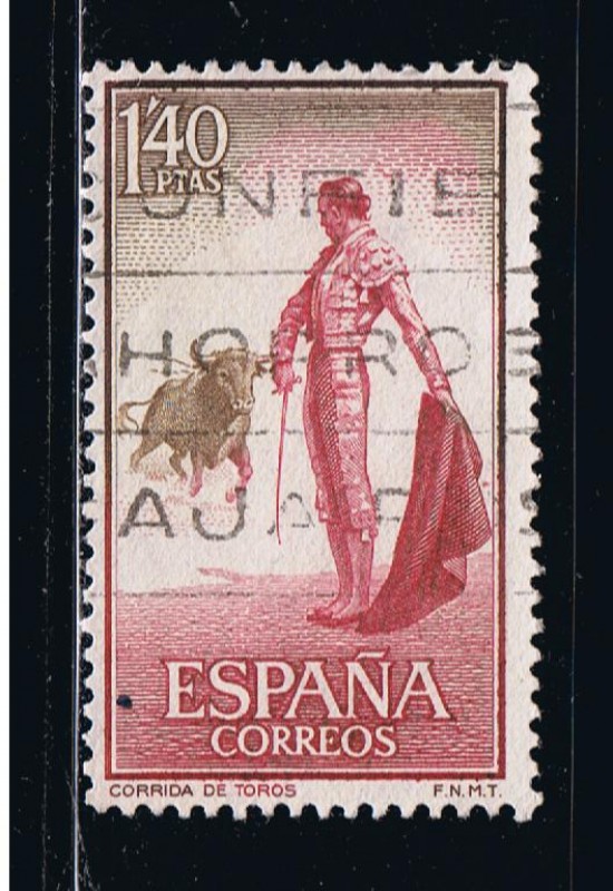 Edifil  1262  Fiesta Nacional: Tauromaquia. 