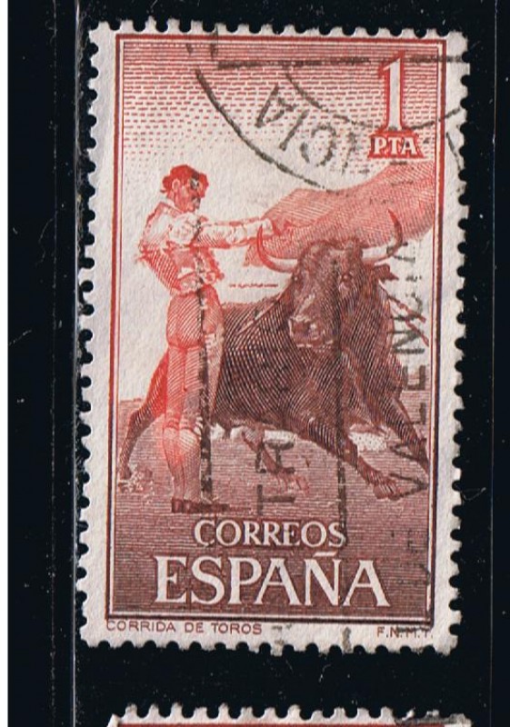 Edifil  1261  Fiesta Nacional: Tauromaquia. 