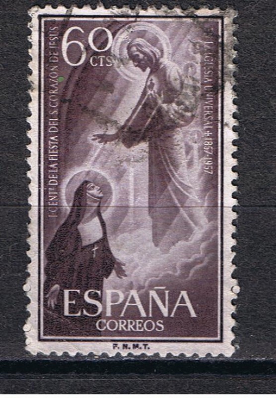 Edifil  1207  Centenario de la Fiesta del Sagrado Corazón de Jesús.  