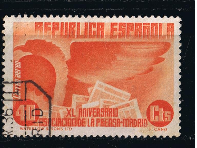 Edifil  719  XL Anivers. Asociación de la Prensa.  