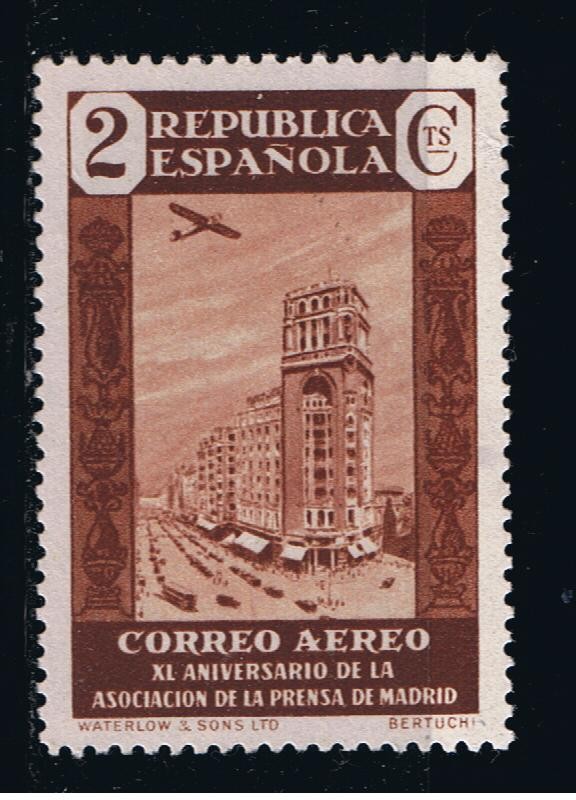 Edifil  712  XL Aniver.  Asociación de la Prensa.  