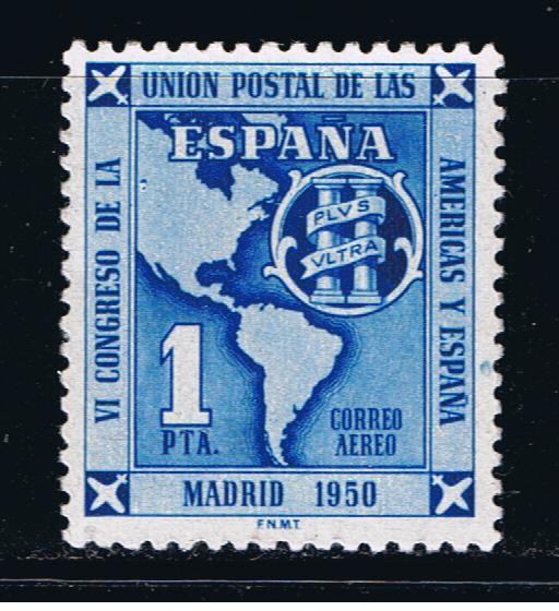 Edifil  1091  VI Congreso de la Unión Postal de las Américas y España.  