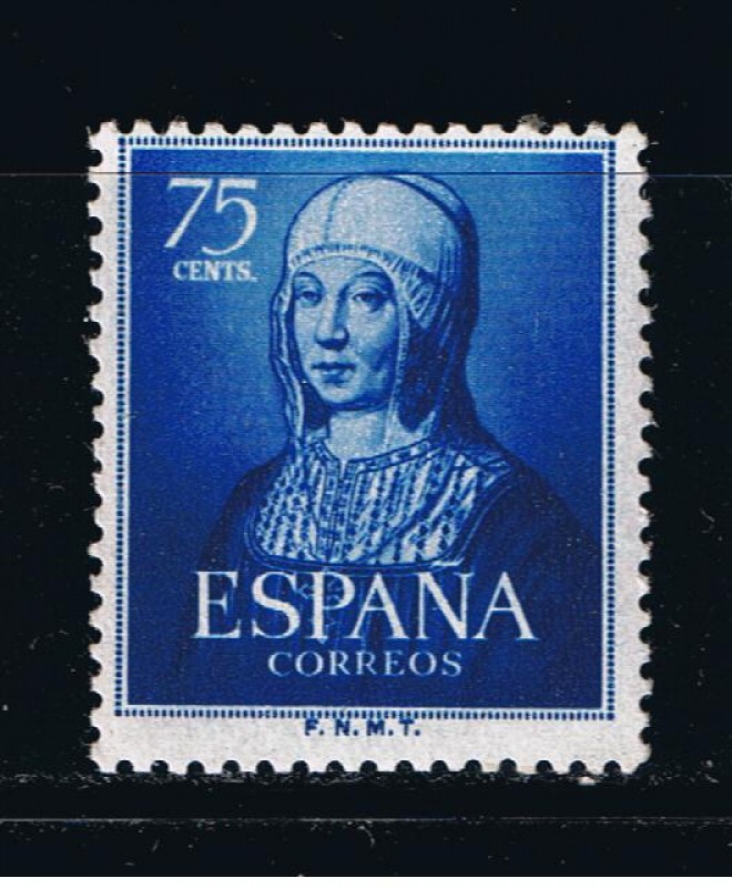 Edifil  1093  V Cente. del nacimiento de Isabel la Católica.  