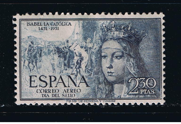 Edifil  1101  V Centenario del nacimiento de Isabel la Católica. Día del sello.  