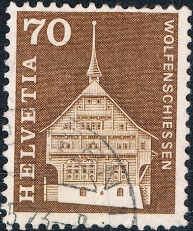 SERIE BÁSICA 1967. CASA DEL CABALLERO LUSSY. Y&T Nº 795