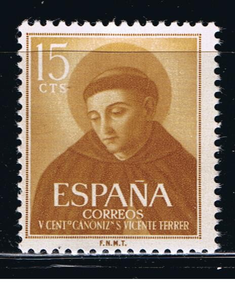 Edifil  1183  V Cente. de la canonización de San Vicente Ferrer.  