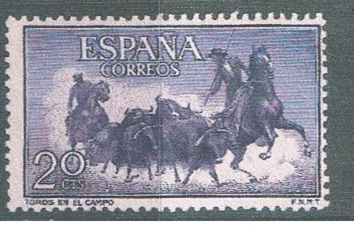 Edifil  1255  Fiesta Nacional: Tauromaquia. 