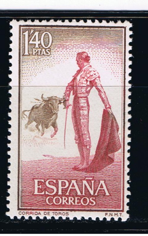 Edifil  1262  Fiesta Nacional: Tauromaquia. 