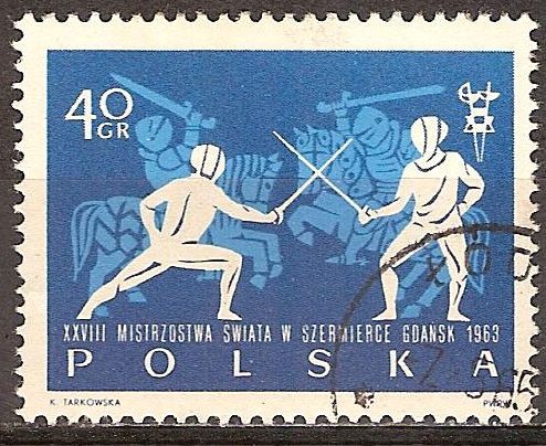 XXVIII.Campeonatos del Mundo de Esgrima 1963, Gdansk.