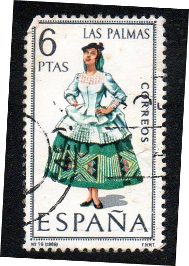 Trajes típicos españoles - Las Palmas