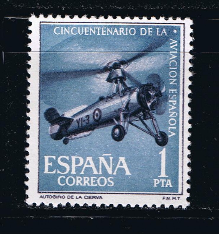 Edifil  1401  L Aniver. de la Aviación Española.  