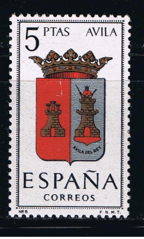 Edifil  1410  Escudos de Capitales de provincias españolas.  