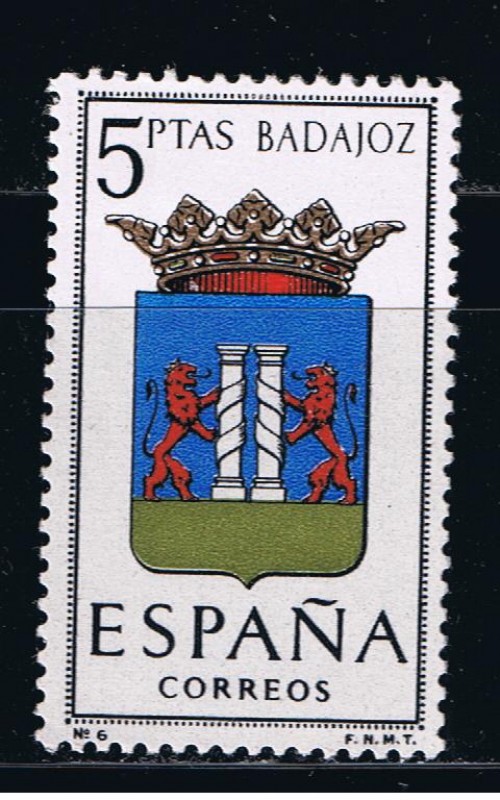 Edifil  1411  Escudos de Capitales de provincias españolas.  