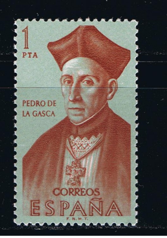 Edifil  1457  Forjadores de América.  ( Pedro de la Gasca. ( 1494 - 1567 ) 