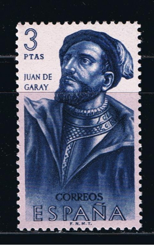 Edifil  1460  Forjadores de América.  ( Juan de Garay. ( 1528 - 1583 ) 